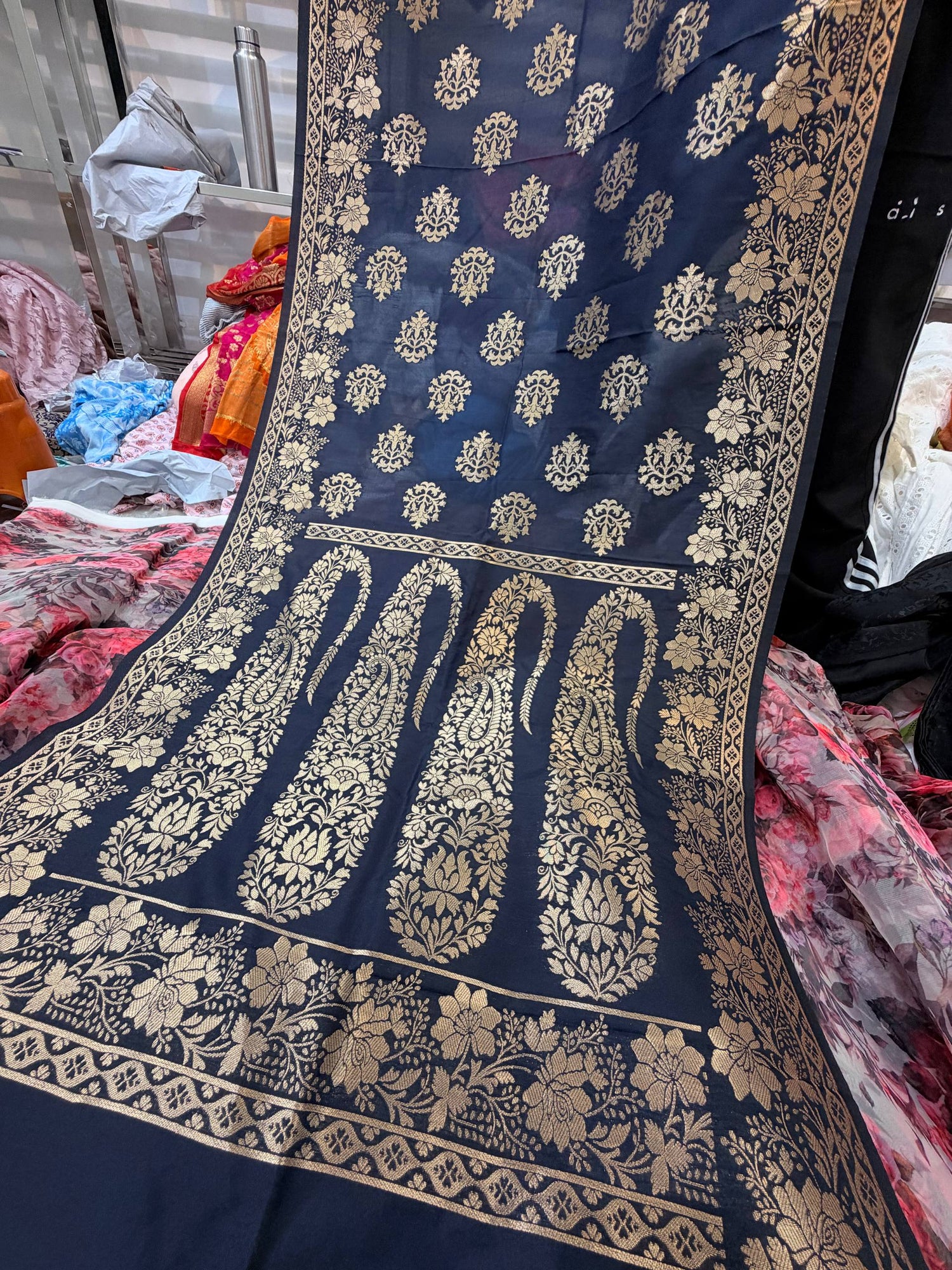 Most Premium Banarasi Silk Dupatta Stole