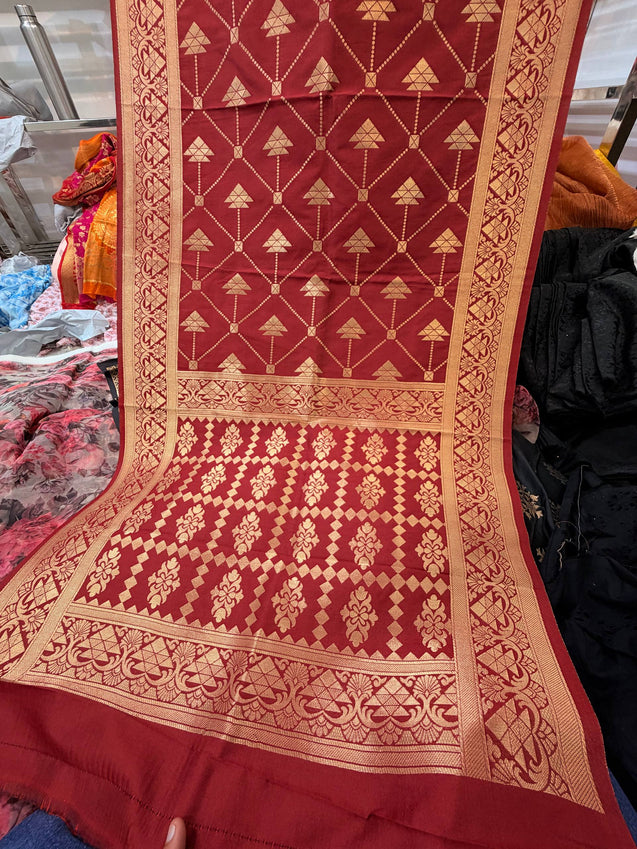 Most Premium Banarasi Silk Dupatta Stole