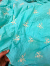 Most Premium Pure Mul Cotton Hakuba Chikankari Fabric (Big WIDTH!!)