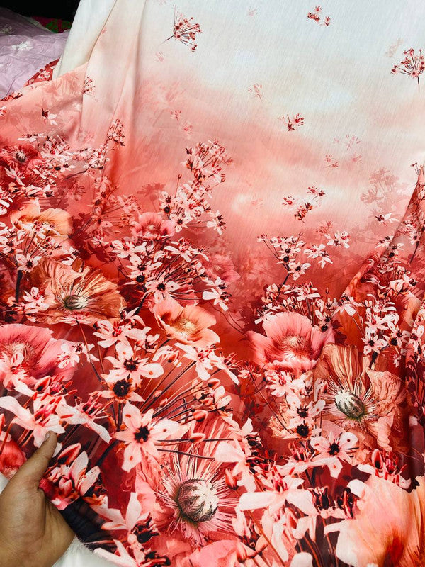 Most Premium BRANDED Pure Muslin Cotton PRINTED FABRIC (Big WIDTH!!)