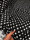 Most Premium Pure Polka Dots Cotton PRINTED FABRIC (Big WIDTH!!)