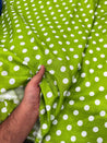 Most Premium Pure Polka Dots Cotton PRINTED FABRIC (Big WIDTH!!)