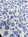 Most Premium Pure Cotton Hakuba Chikankari Printed Fabric (Big WIDTH!!)