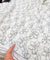 Premium Fine 3D Dori Work With Chikan On Pure Linen FABRIC (Big WIDTH!!) (Dyeable Also)