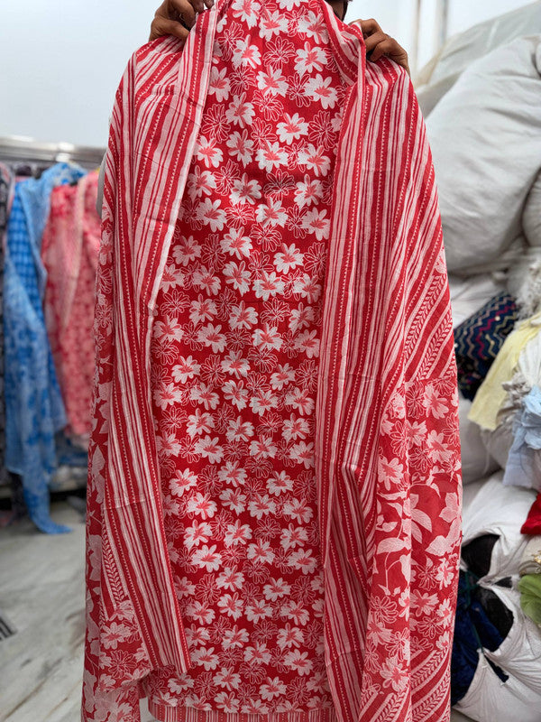 Premium BRANDED Pure Cotton PRINTED Suits (Complete Suit With Dupatta)