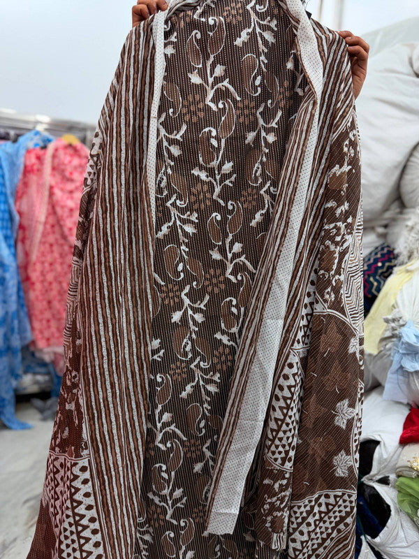 Premium BRANDED Pure Cotton PRINTED Suits (Complete Suit With Dupatta)