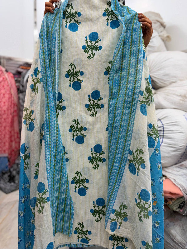 Premium BRANDED Pure Cotton PRINTED Suits (Complete Suit With Dupatta)