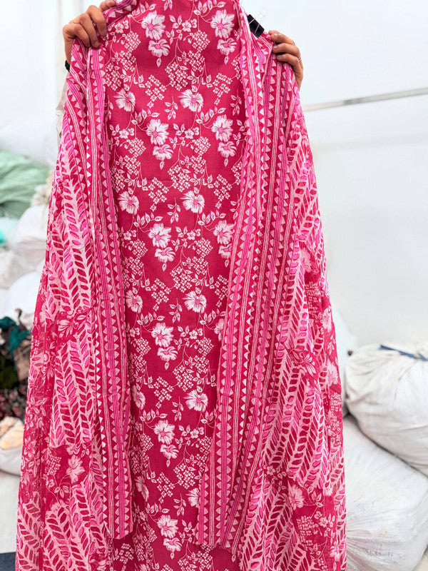 Premium BRANDED Pure Cotton PRINTED Suits (Complete Suit With Dupatta)