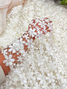 Most Premium Pure Imported Crosia Sequin FABRIC (Big WIDTH!!) (Dyeable Also)