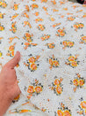 Most Premium Pure Cotton Hakuba Chikankari Printed Fabric (Big WIDTH!!)