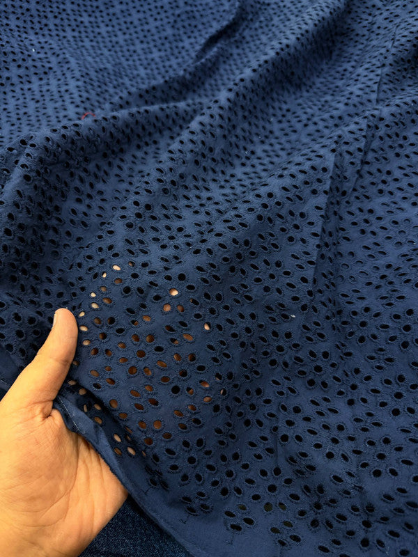 Most Premium Pure Cotton Hakuba Chikankari Fabric (Big WIDTH!!)