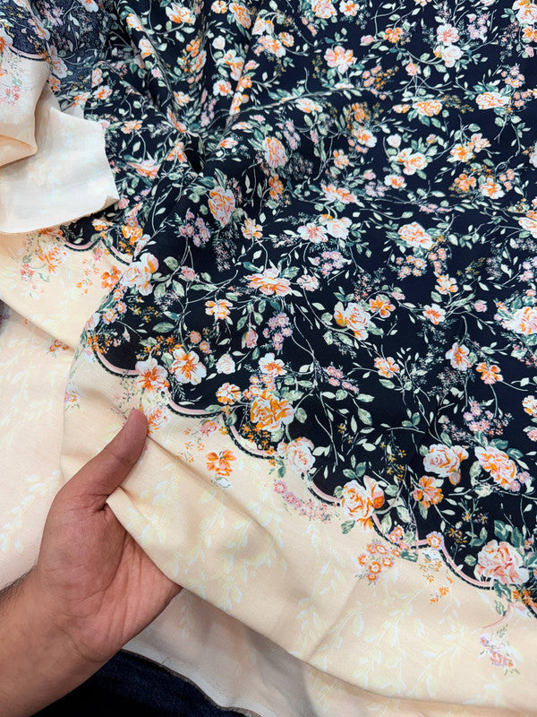 Most Premium Pure Modal Cotton FABRIC PRINTED (Big WIDTH!!)