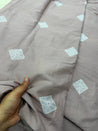 Most Premium Pure Fine Thread Embroidery On Cotton FABRIC (Big WIDTH!!)