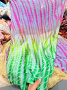 Most Premium Satin Georgette Tie&Dye FABRIC