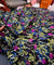 Most Premium Fine Zari Weaving On Pure PRINTED Georgette FABRIC (Big WIDTH!!)