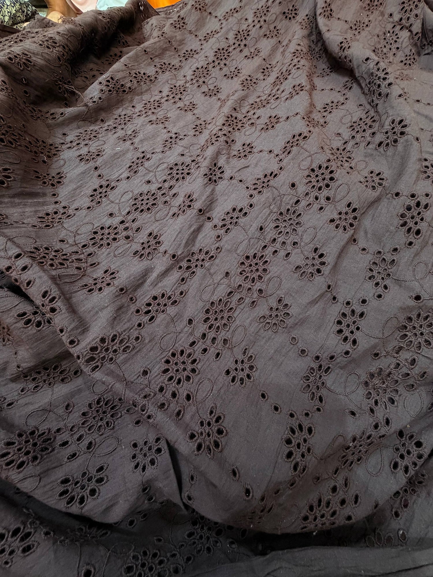 Most Premium Pure Cotton Hakuba Chikankari Fabric