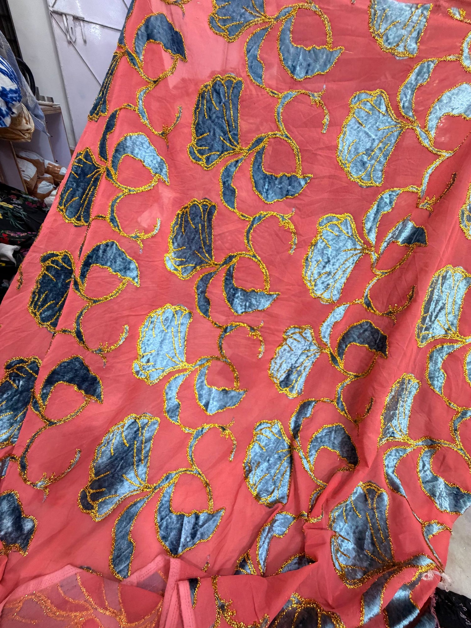 Most Premium Imported China Plachi Brasso (Kurti Size Cut)