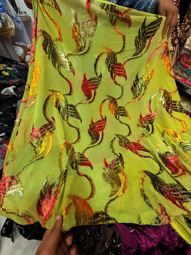 Most Premium Imported China Plachi Brasso (Kurti Size Cut)
