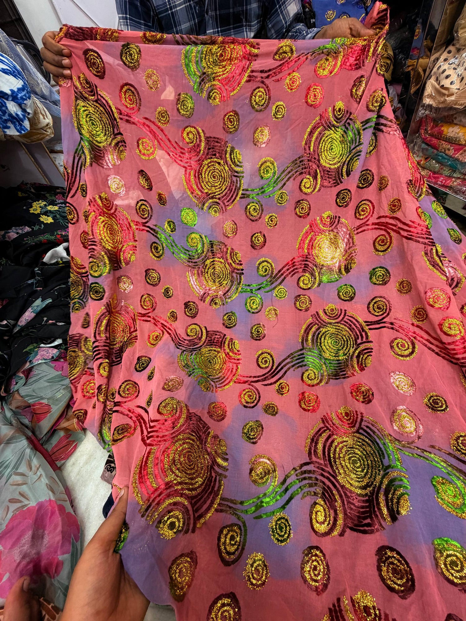 Most Premium Imported China Plachi Brasso (Kurti Size Cut)