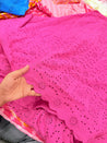 Most Premium Pure Cotton Hakuba Chikankari Fabric (Big WIDTH!!)