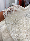 Most Premium Pure Imported Crosia FABRIC (Big WIDTH!!) (Dyeable Also)