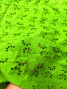 Most Premium Pure Cotton Hakuba Chikankari Fabric (Big WIDTH!!)