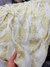 Most Premium Fine Zari Weaving On Pure Georgette FABRIC (Dyeable Also) (Big WIDTH!!)