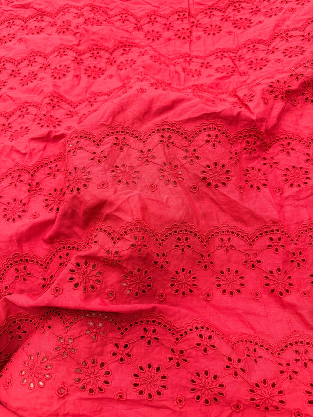 Most Premium Pure Cotton Hakuba Chikankari Fabric (Big WIDTH!!)