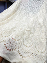 Most Premium Pure Muslin Cotton Hakuba Chikankari Fabric (Big WIDTH!!)