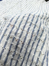 Most Premium Pure Cotton Hakuba Chikankari Printed Fabric (Big WIDTH!!)