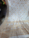 Most Premium Kanjivaram Banarasi Silk Dupatta (Full Size) - DYEABLE Also