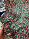 Most Premium Imported China Velvet FABRIC Printed (Kurti Cut Size)