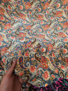 Most Premium Imported China Velvet FABRIC Printed (Kurti Cut Size)