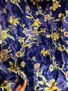 Most Premium Imported China Velvet FABRIC Printed (Kurti Cut Size)