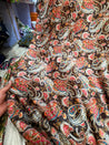 Most Premium Imported China Velvet FABRIC Printed (Kurti Cut Size)