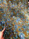 Most Premium Imported China Velvet FABRIC Printed (Kurti Cut Size)