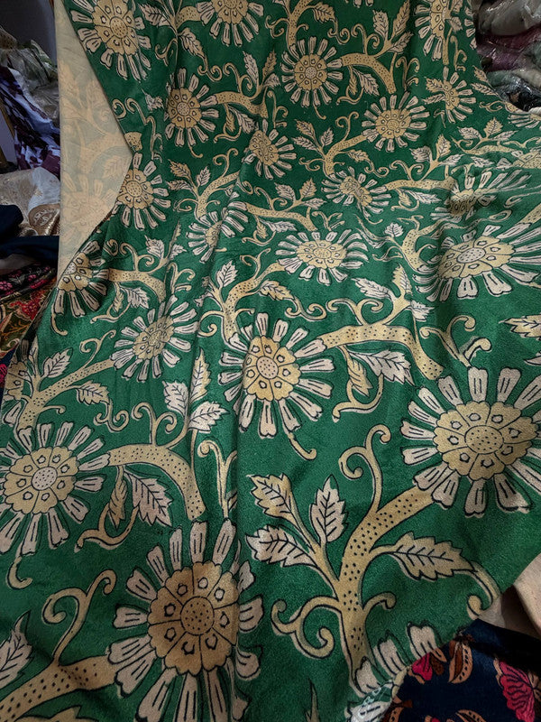 Most Premium Imported China Velvet FABRIC Printed (Kurti Cut Size)