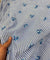 Most Premium Pure Fine Thread Embroidery On Stripes Cotton FABRIC (Big WIDTH!!)