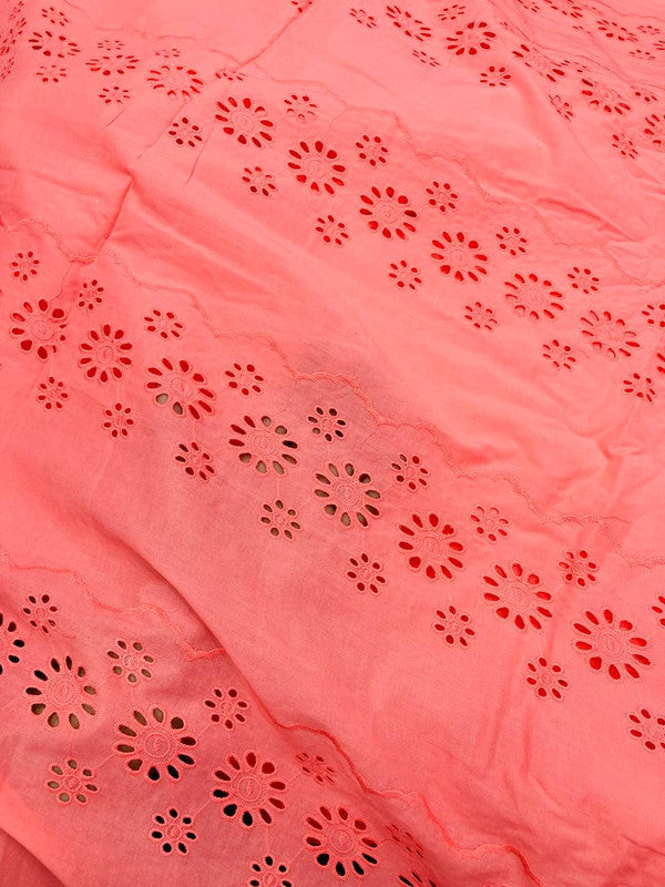 Most Premium Pure Cotton Hakuba Chikankari Fabric (Big WIDTH!!)