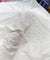 Premium Fine 3D Dori Work With Chikan On Pure Cotton FABRIC (Big WIDTH!!) (Dyeable Also)