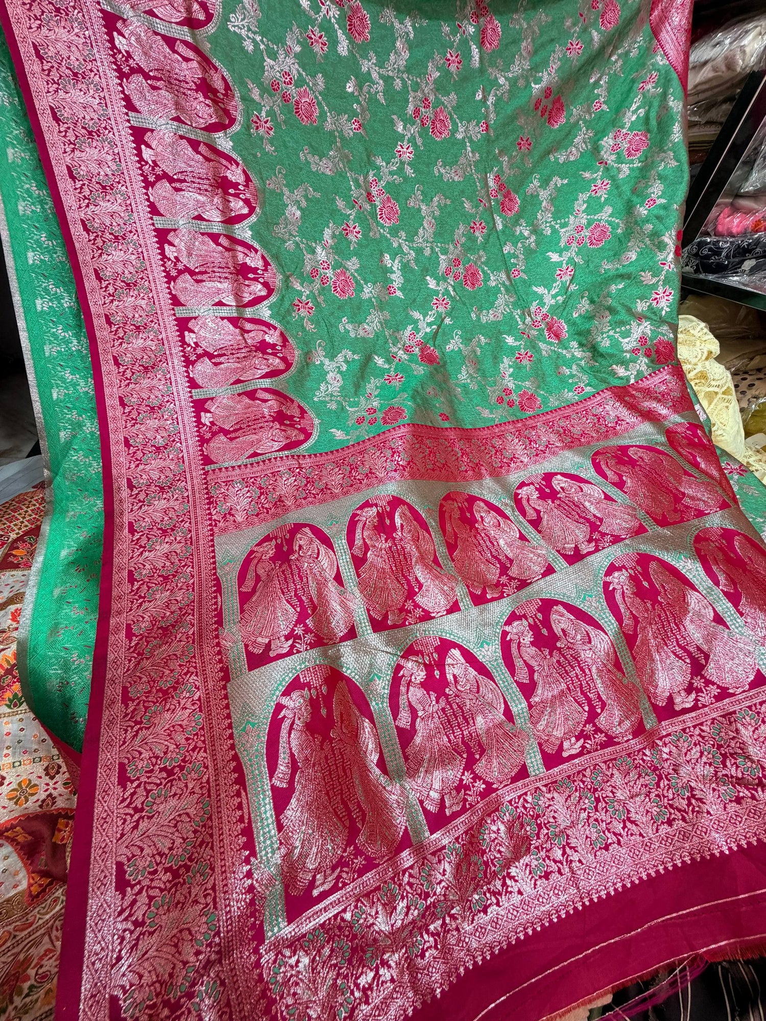 Most Premium Pure Kanjivaram Silk Sarees (Complete Saree With Blouse)