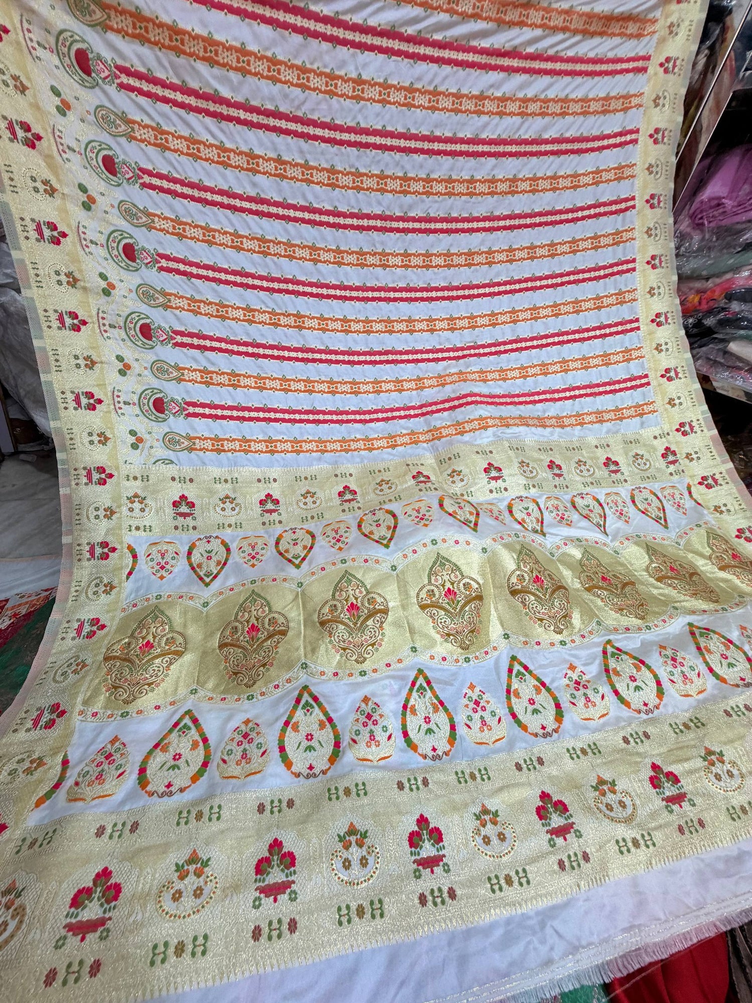 Most Premium Pure Kanjivaram Silk Sarees (Complete Saree With Blouse)