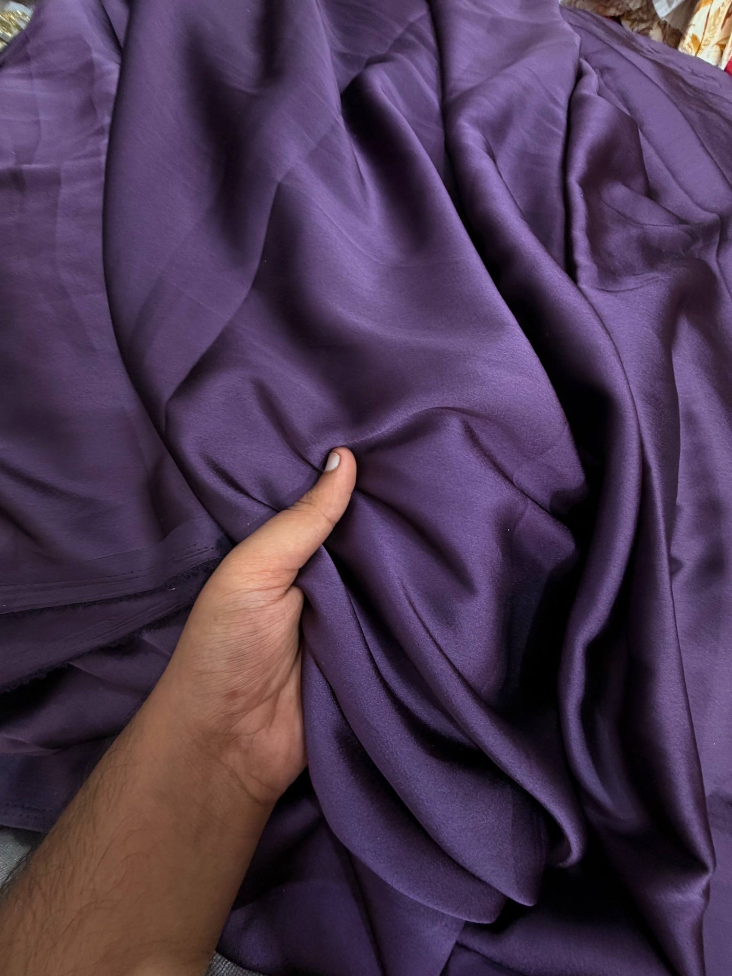 Premium Imported Quality Modal Armani Satin FABRIC (Big WIDTH!!)