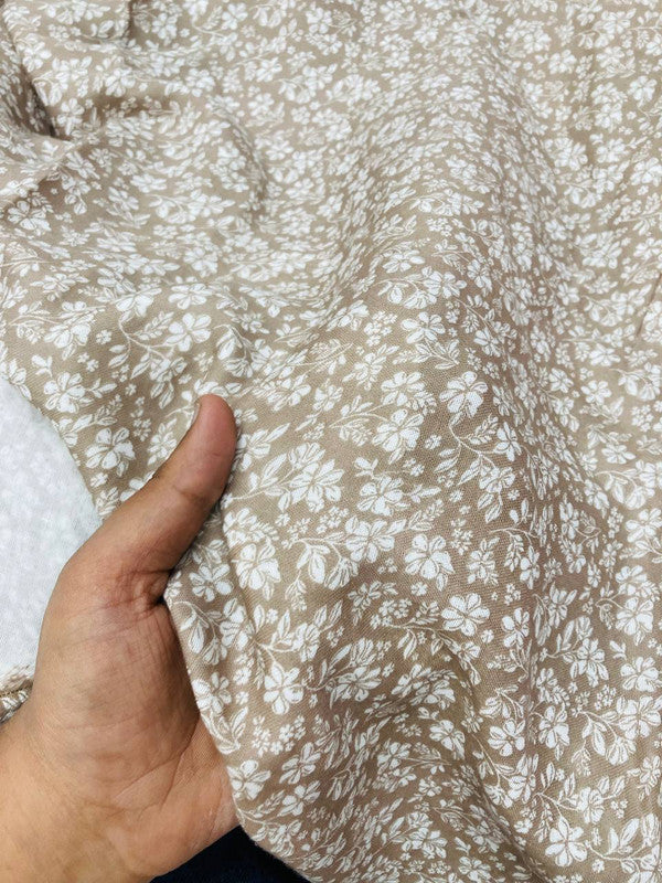 Most Premium Pure Double Cloth Cotton PRINTED FABRIC (Big WIDTH!!)