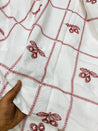 Most Premium Pure Fine Embroidery Cotton Poplin FABRIC (Big WIDTH!!)