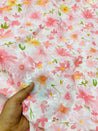 Most Premium Pure Cotton Hakuba Chikankari Printed Fabric (Big WIDTH!!)