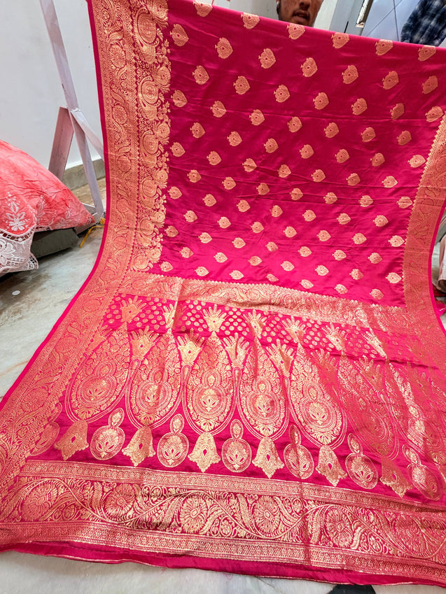 Most Premium Pure Kanjivaram Silk Sarees (Complete Saree With Blouse)