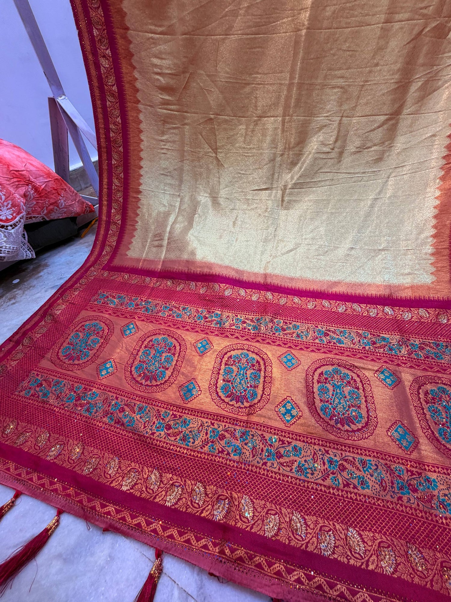 Most Premium Pure Kanjivaram Silk Sarees (Complete Saree With Blouse)