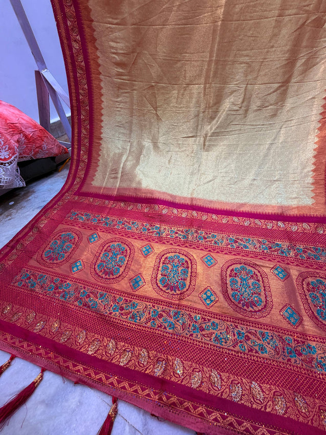 Most Premium Pure Kanjivaram Silk Sarees (Complete Saree With Blouse)