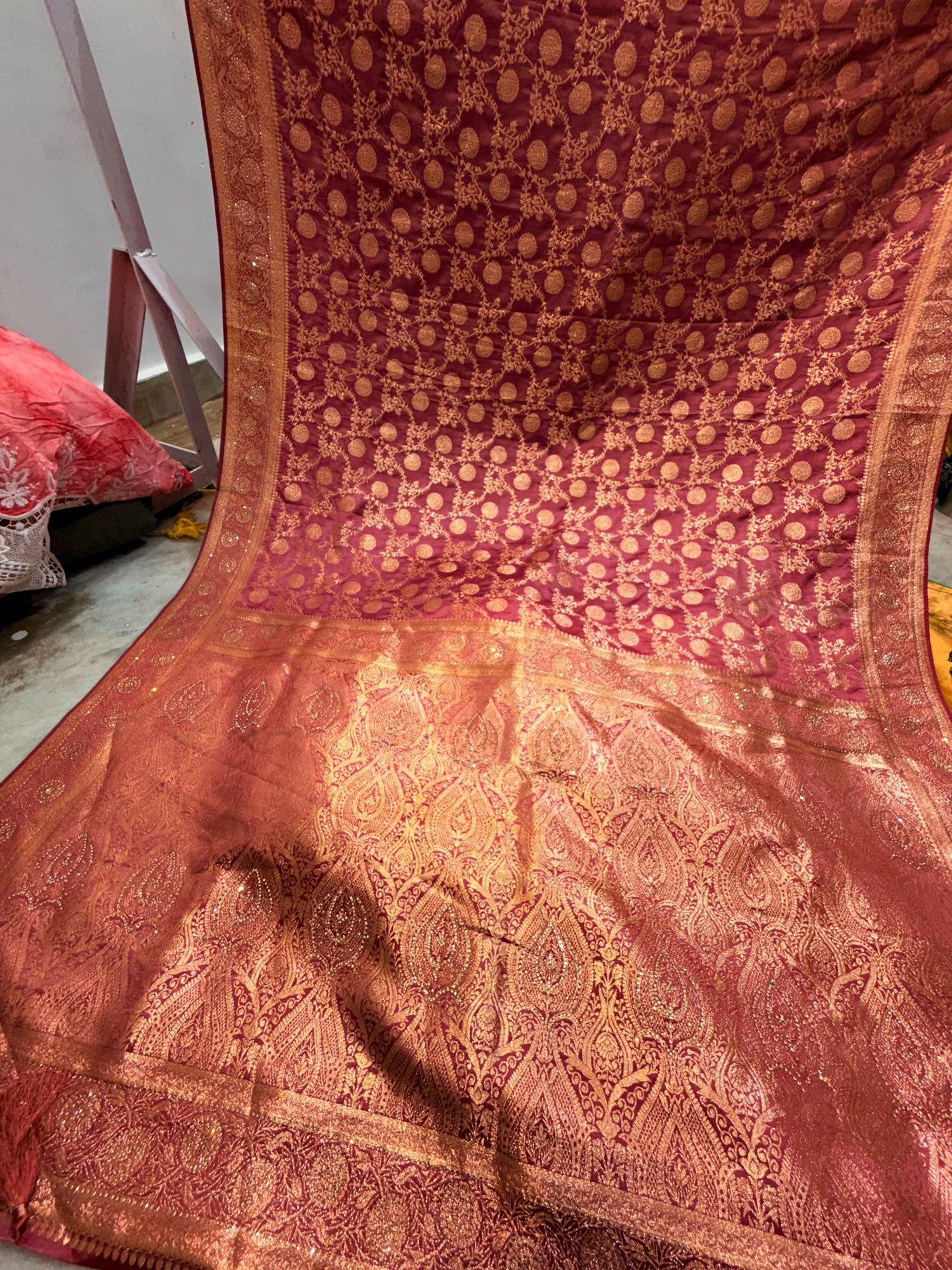 Most Premium Pure Kanjivaram Silk Sarees (Complete Saree With Blouse)